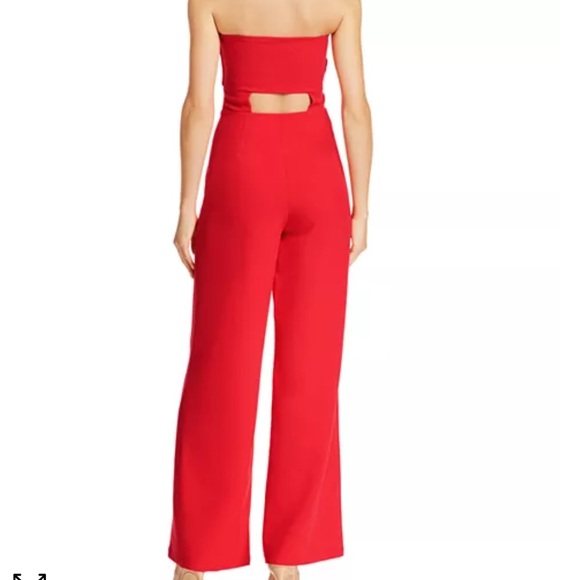 The Room- Strapless Bow-Front Jumpsuit size L - Picture 2 of 7